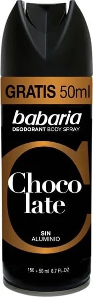Deodorant spray për burra Babaria Chocolate 200ml