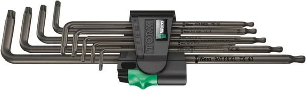 Set çelësash Torx Wera 05024460001, i zi
