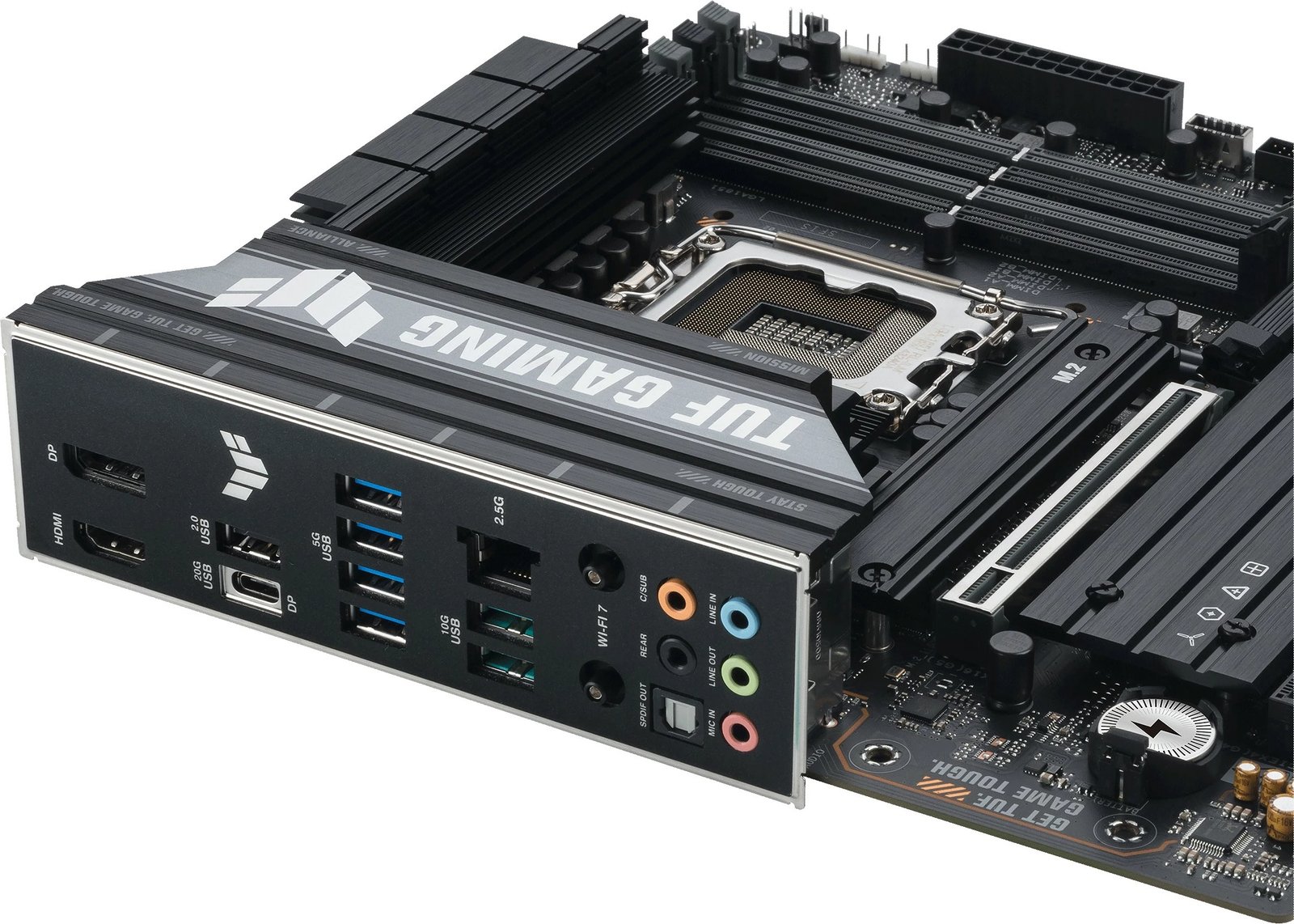 Pllakë amë ASUS TUF GAMING B860M-PLUS WIFI, LGA1851, micro ATX
