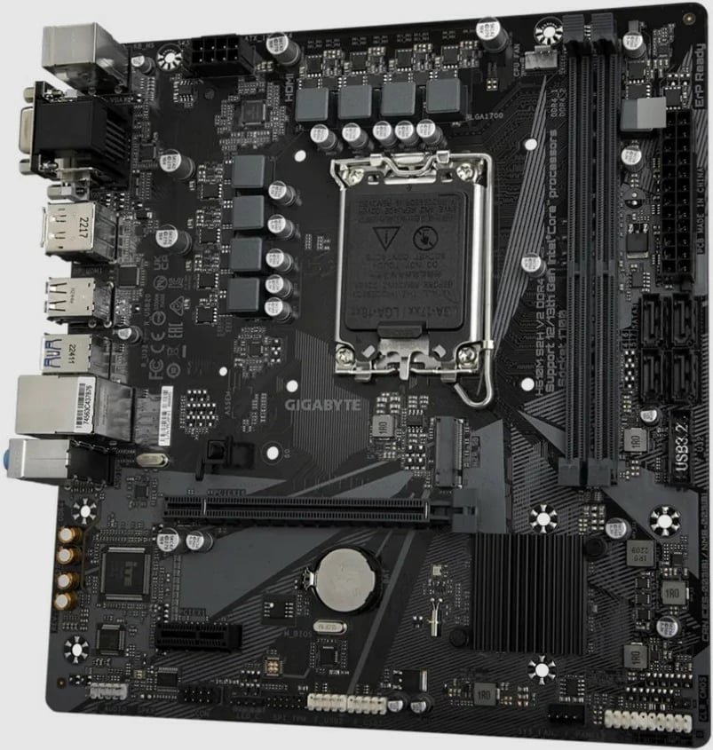 Pllakë amë Gigabyte H610M S2H V2 DDR4, LGA 1700, 64 GB