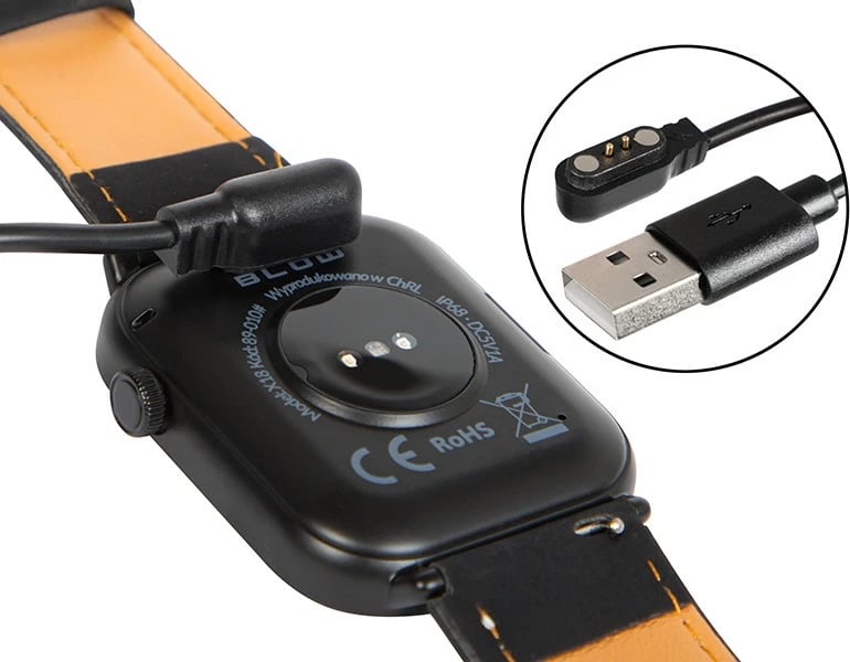 Smartwatch BLOW X18, Bluetooth, 1.43" AMOLED, i zi, me dy rripa