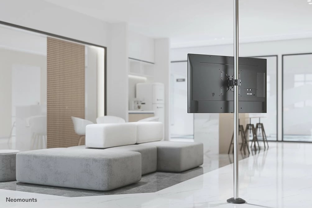 Mbajtëse pole Neomounts FL40-450BL12, për TV/monitor 23-42 inç, full motion, VESA 200x200, e zezë