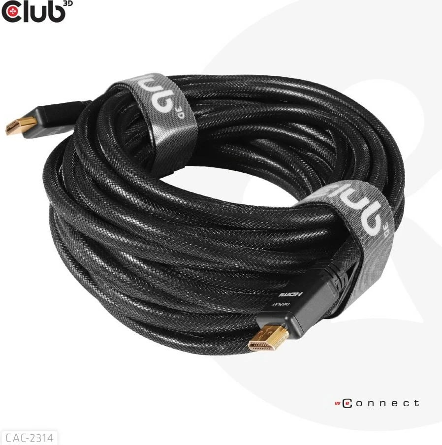 Kabllo HDMI Club3D 2.0 RedMere 15m, 4K60Hz, i zi
