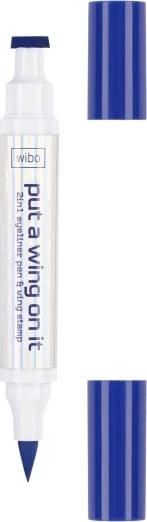 Eyeliner me stampë Wibo Put A Wing On It 02 për femra blue, 1 copë