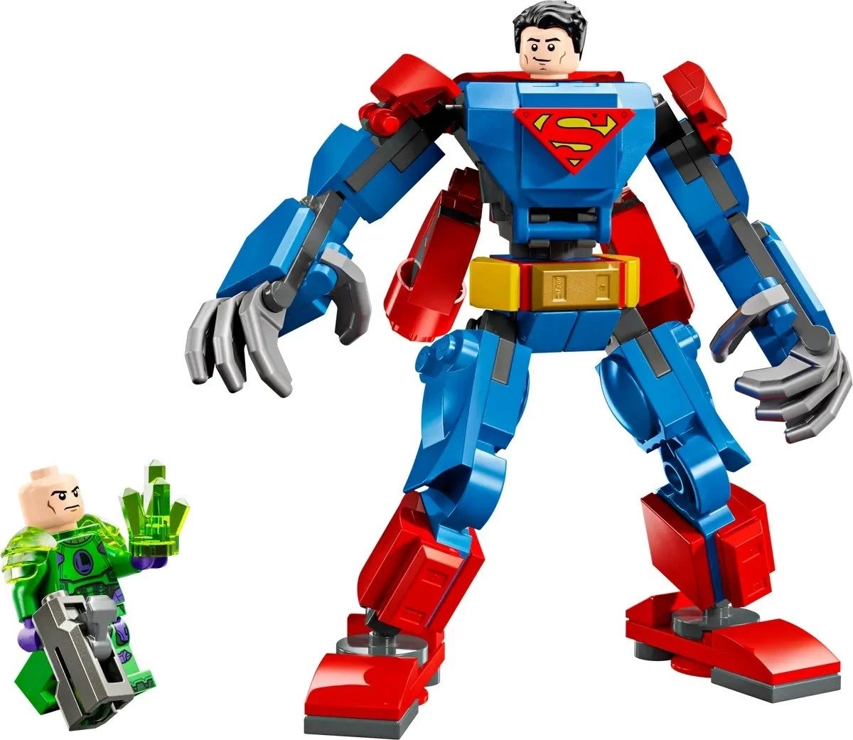 Set LEGO DC 76302 Superman Mech vs. Lex Luthor, për fëmijë 6+