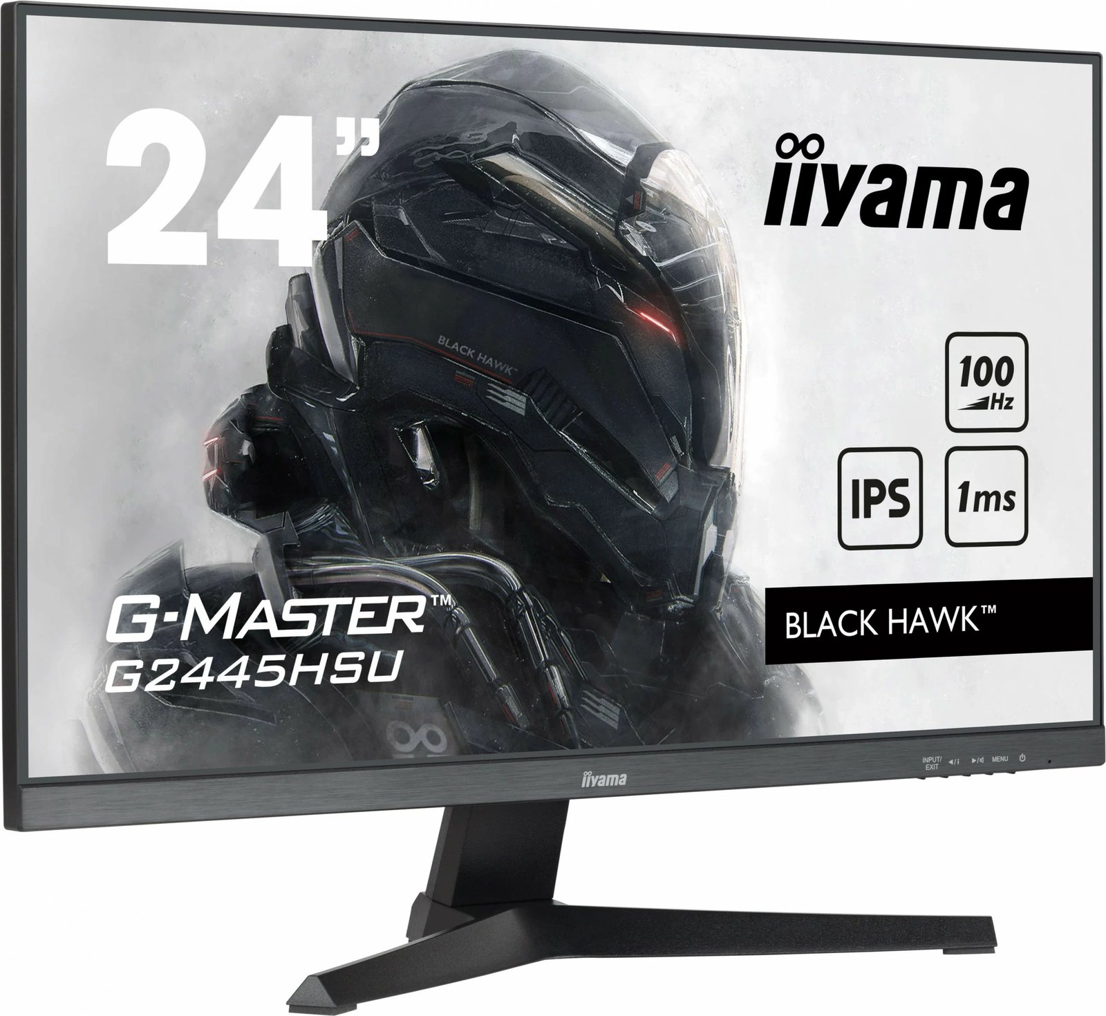 Monitor iiyama G-MASTER G2445HSU-B2, 24", Full HD, 1ms, i zi