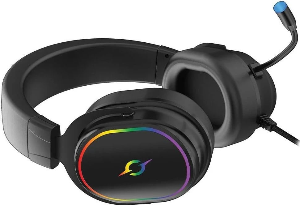 Kufje AQIRYS Altair 7.1 RGB, ngjyrë e zezë