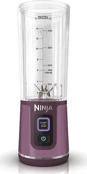 Blender portabil Ninja BC151, 0.53L, USB-C, fiolet