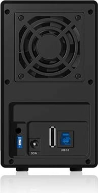 Kasë e jashtme ICY BOX IB-RD3620SU3, 2x3.5", USB 3.0/eSATA, e zezë