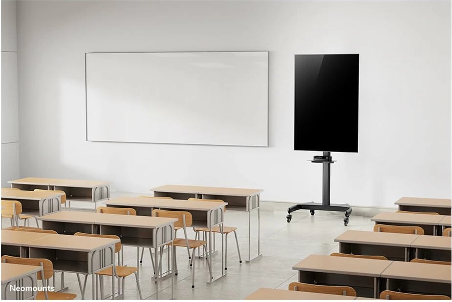 Karrocë mobile për TV Neomounts PLASMA-M1900E, për ekrane 37-70", e zezë