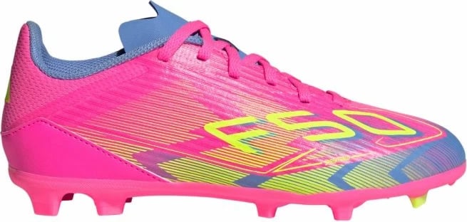 Çizme futbolli adidas fëmijë, rozë