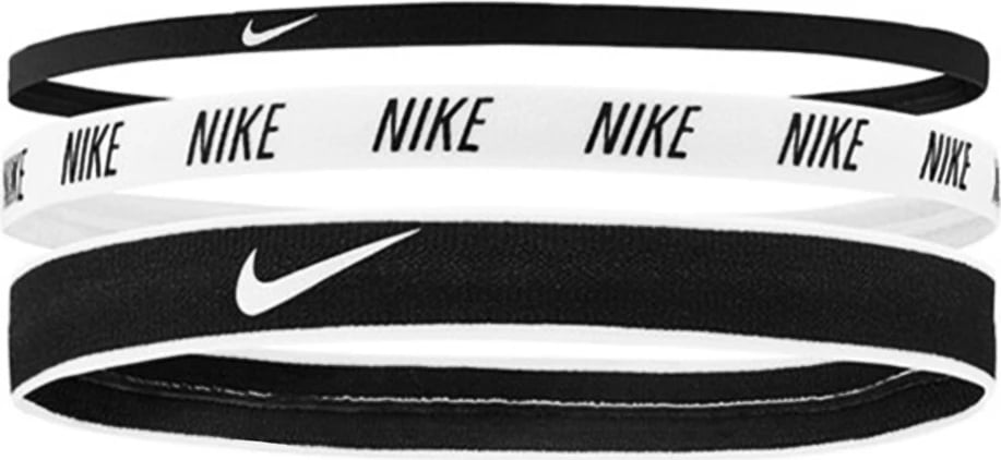 Shirit flokësh Nike uniseks, të zinj dhe të bardhë