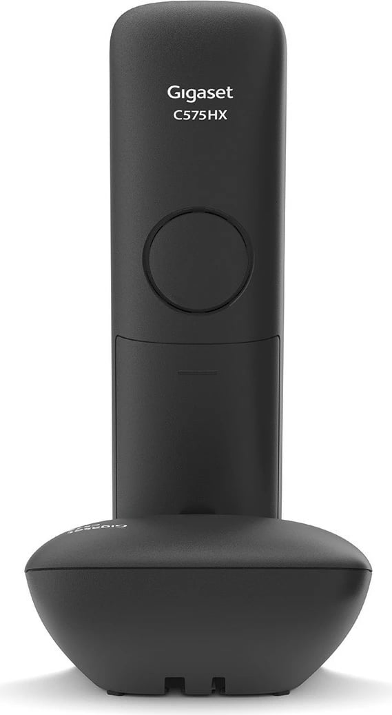 Telefon pa kabllo Gigaset C575, DECT, ekran me ngjyra, i zi