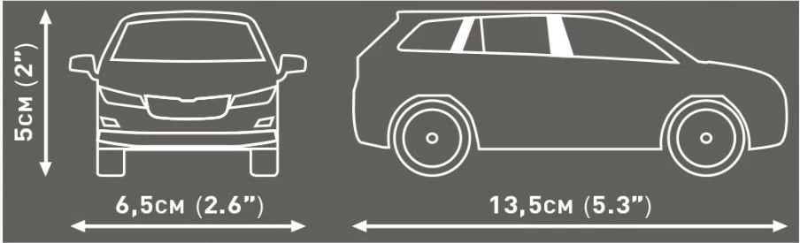 Set blloqe ndërtimi Cobi Klocki Skoda Kodiaq VRS, 105 pjesë, e kuqe