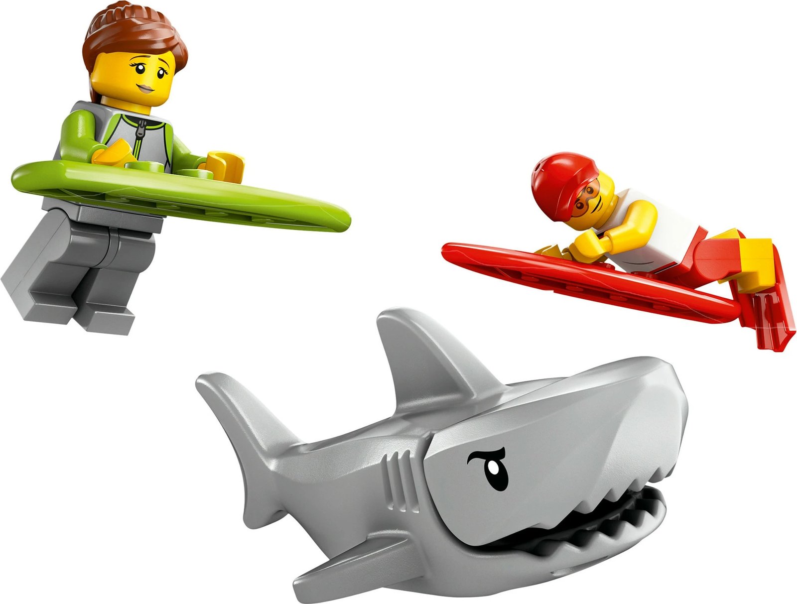 Set ndërtimi LEGO City 60453 Lifeguard Truck, 214 pjesë, multikolor