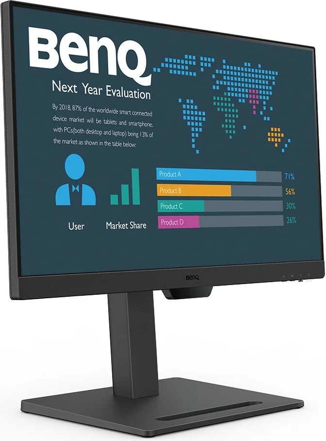 Monitor BenQ BL2490T, 23.8", Full HD, 100Hz, i zi