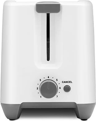 Toaster Zelmer ZTS7386, 2 feta, 750 W, Bardhë