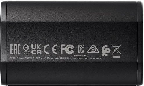 SSD i jashtëm Adata SD810, 500GB, USB 3.2, i zi