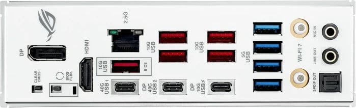 Pllakë amë Asus ROG STRIX X870-A GAMING WIFI, Socket AM5, DDR5, ATX, Bardhë