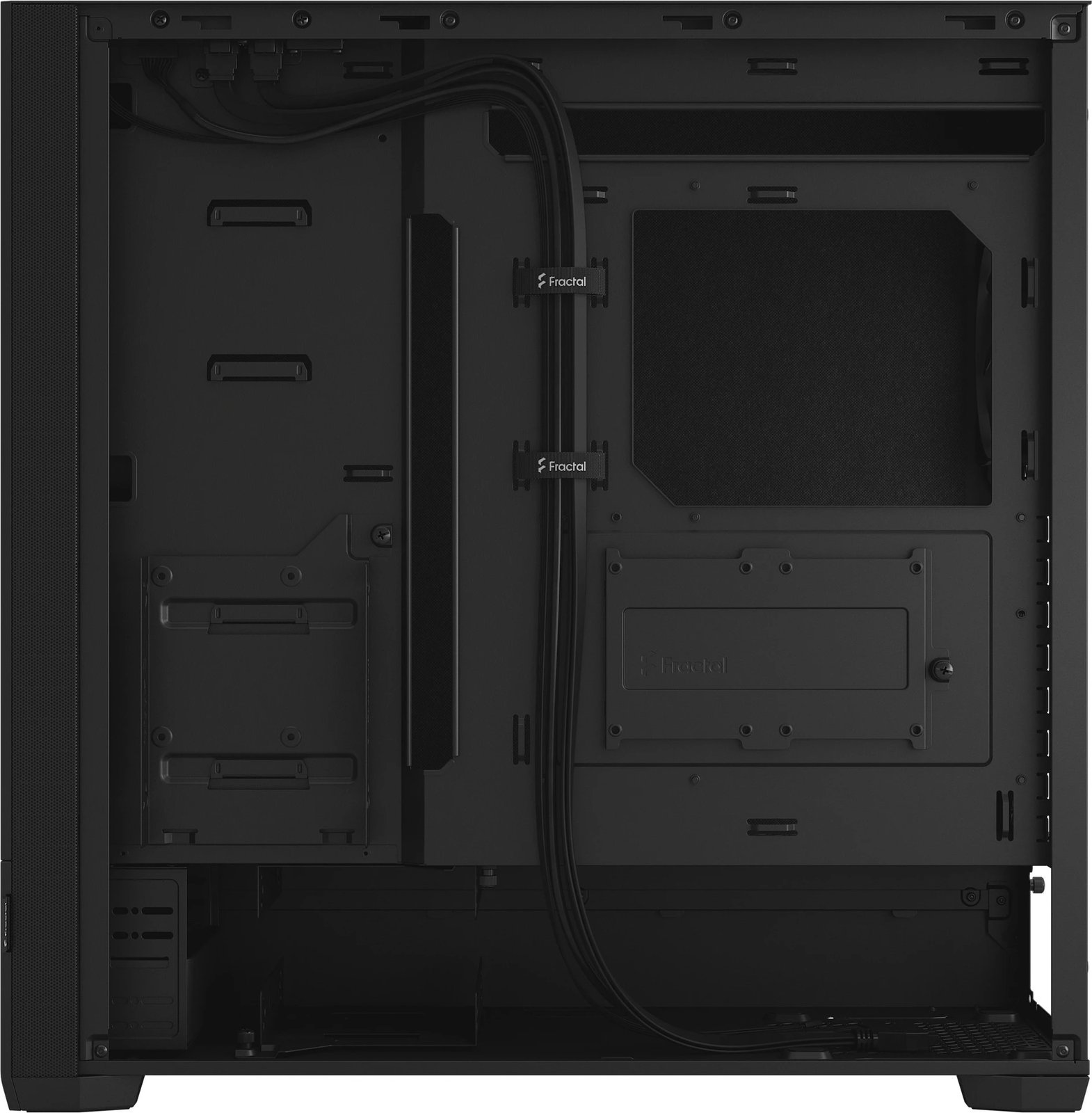 Kasë Fractal Design Pop XL Silent, Tower, PC, ATX, EATX, micro ATX, Mini-ITX, e zezë