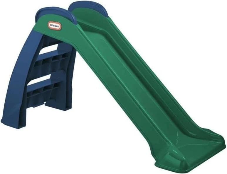 Rrëshqitëse plastike Little Tikes My First Green Slide, 95 cm, Gjelbër/Blu