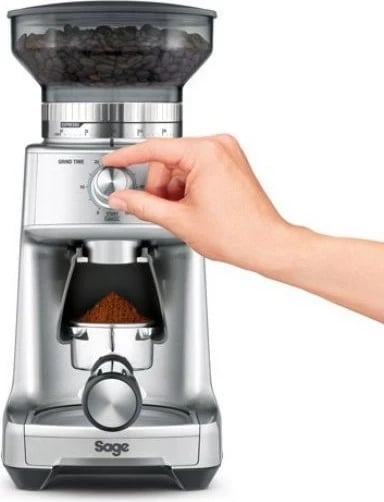 Mulli kafeje Sage Dose Control Pro SCG600SIL2EEU1, çelik inoks, argjend