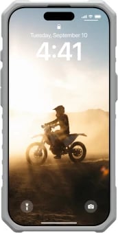 Mbështjellës UAG Pathfinder Clear MagSafe për iPhone 16 Pro, i gjelbër