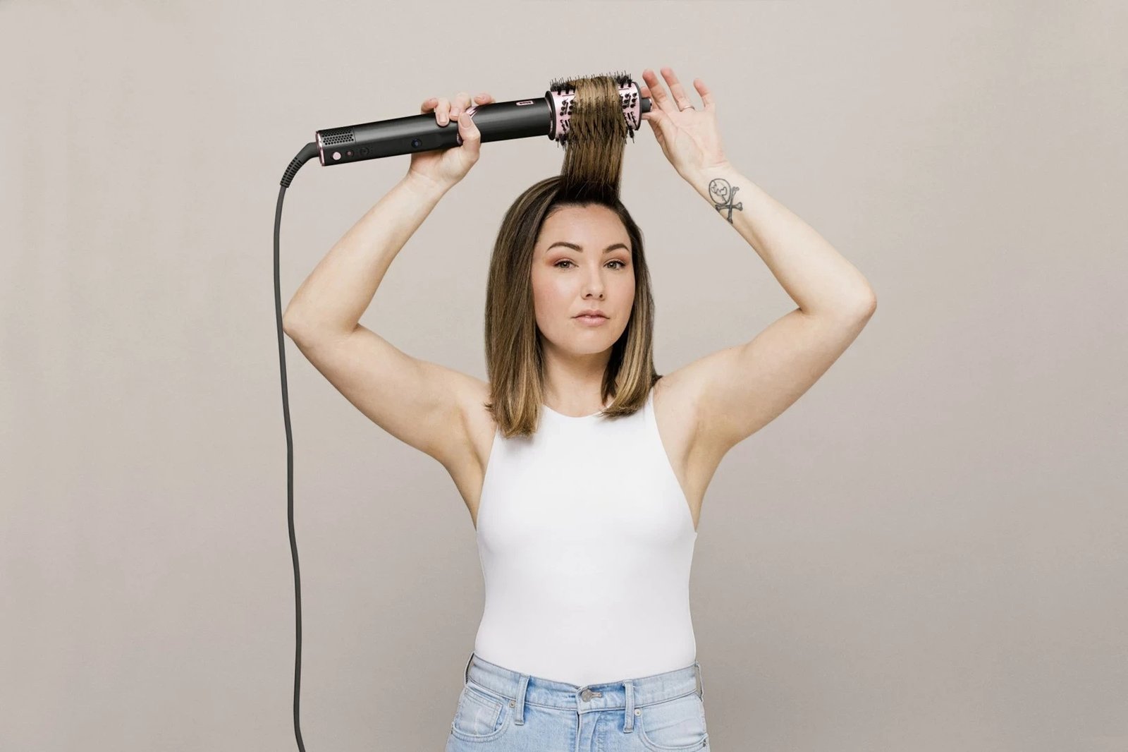 Multistyler për flokë Shark FlexStyle 5-in-1, 1400 W, HD440EU, zi/rozë