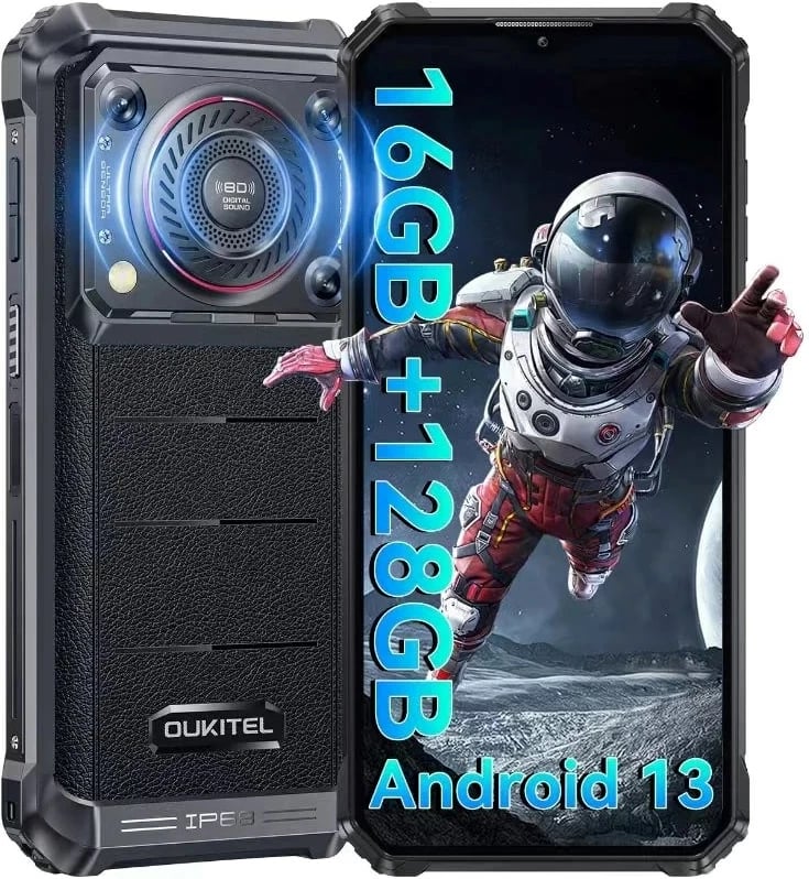 Celular Oukitel WP36, 8/128 GB, 10600 mAh, i zi