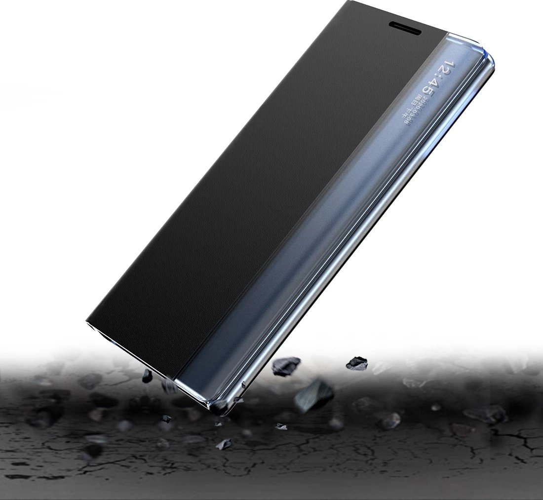 Mbështjellës Hurtel për Samsung Galaxy A53 5G, me kapak dhe qëndrim, kaltër