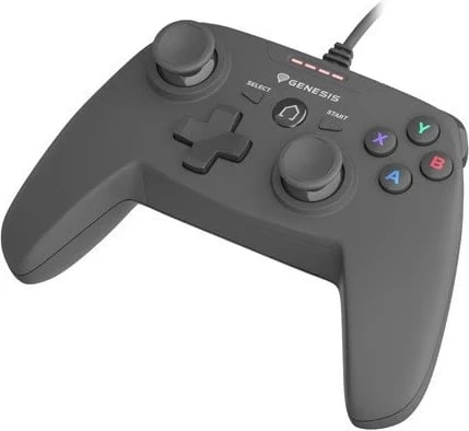 Gamepad NATEC GENESIS P58, USB, për PC dhe Playstation 3, i zi