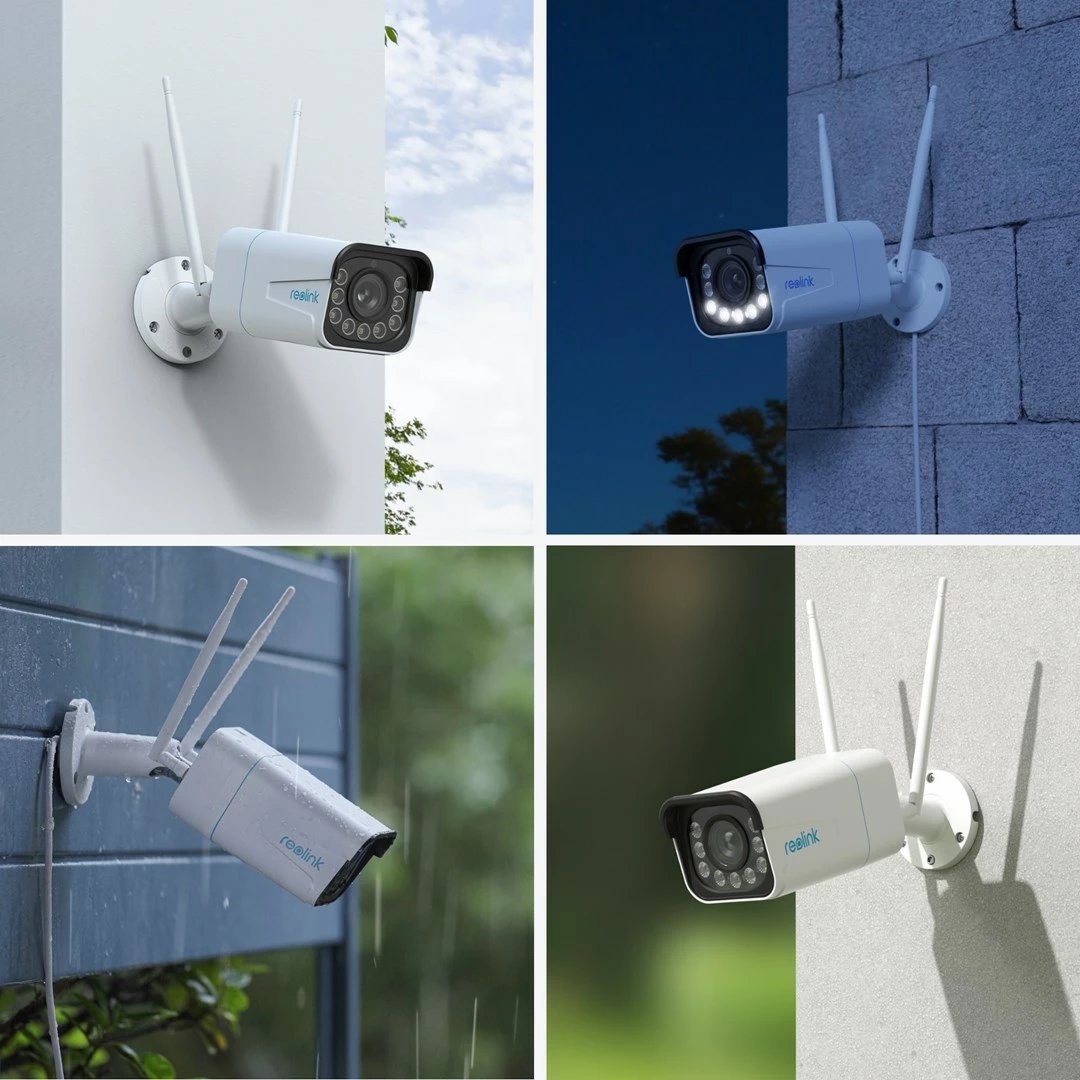 Kamerë Reolink W430, 4K, Wi-Fi 6, Zoom Optik 5X, Vision Nata me Ngjyra