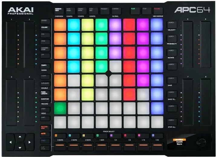 Kontroller MIDI AKAI APC64, i zi
