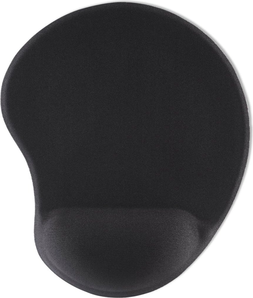 Mauspad ergonomik Hama 126854 me mbështetje për kyç, Memory Foam, Zi
