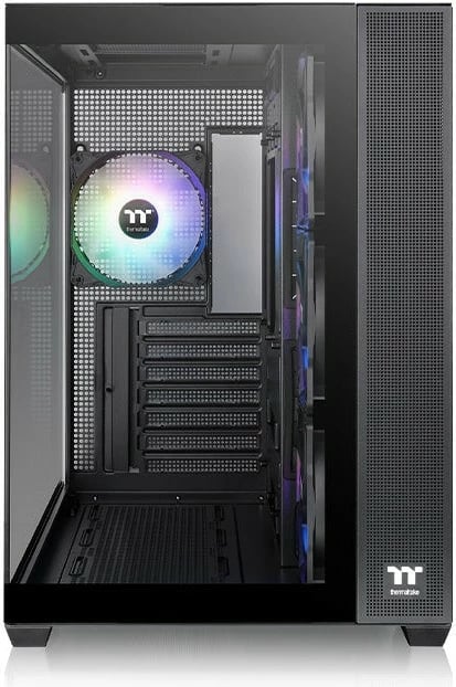 Kasë Thermaltake View 380 TG ARGB, Midi Tower, e zezë