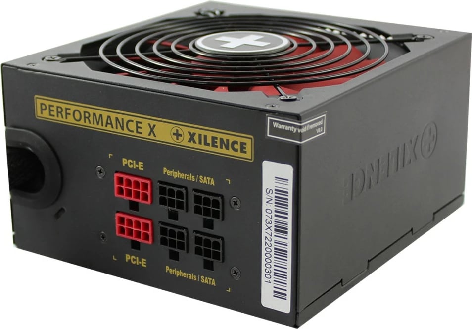 Furnizues energjie Xilence XP850MR9, 850W, 80 PLUS Gold, semi-modular, zi/kuq