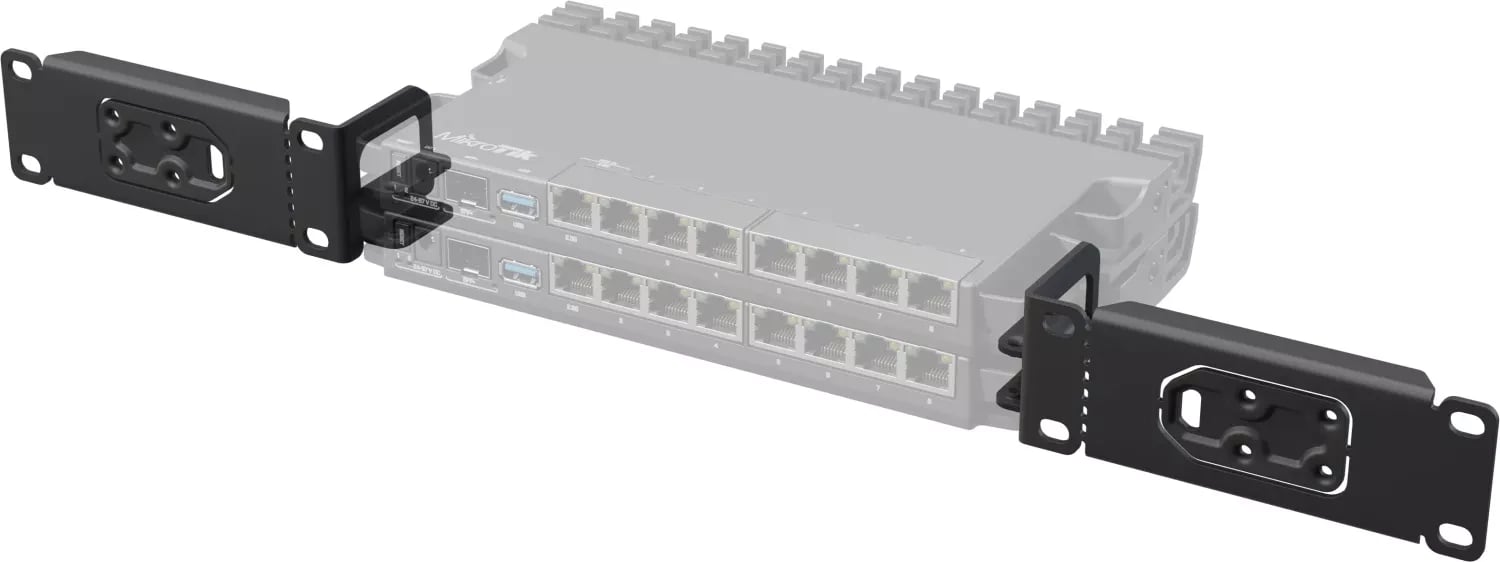 Kit montimi MikroTik 59852, për RB5009, ngjyrë e zezë