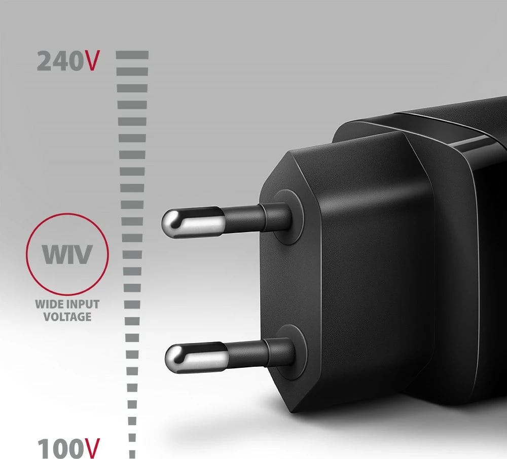 Karikues muri AXAGON ACU-PQ20, 20W, 2 porta (USB-C PD + USB-A QC), i zi