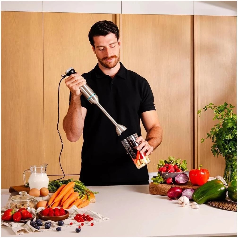 Blender dore Cecotec Power Pulsar Cream&Crush, 2300W, 9 shpejtësi, i zi