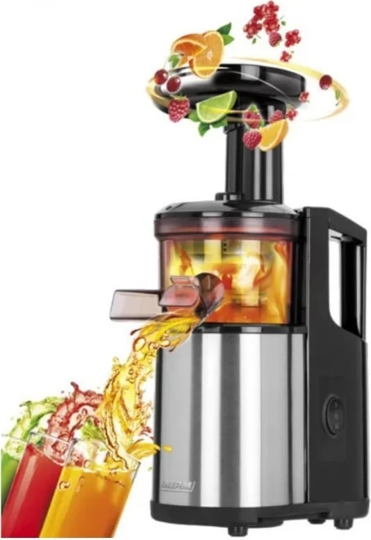 Shtrydhëse frutash MPM MSO-12M, 1000 ml, Çelik/Zeze