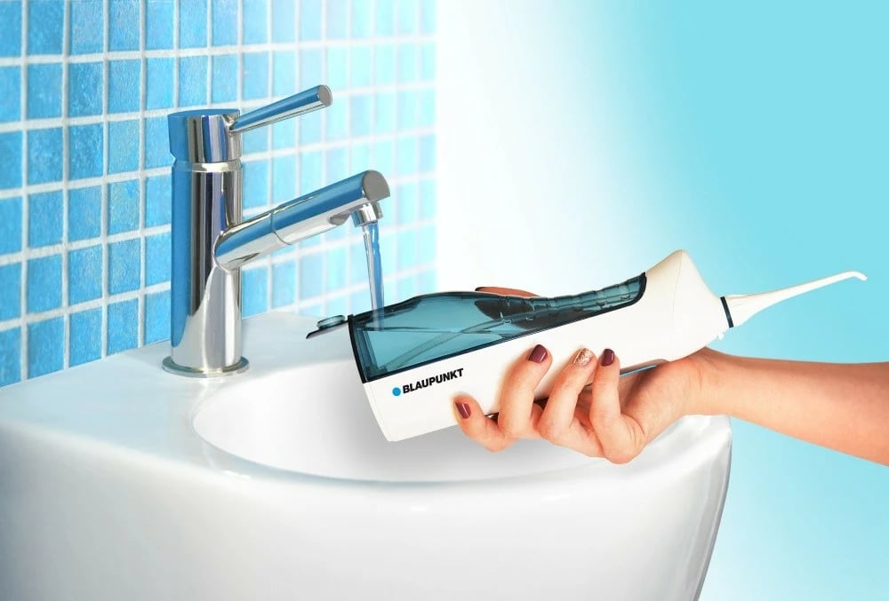 Irigator për dhëmbë Blaupunkt DIR501, 150 ml, 3 nivele, i bardhë