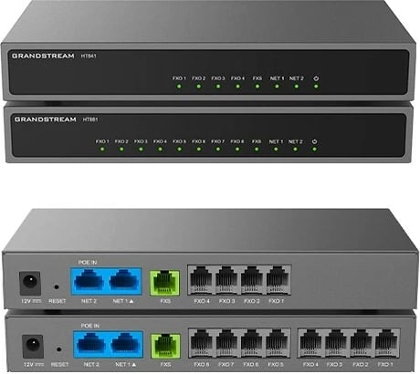 Adapter VoIP Grandstream HT841, 4 porta LAN, i zi