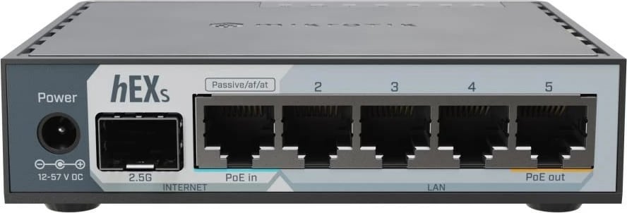 Ruter me tela MikroTik E60iUGS, Gigabit Ethernet, i zi