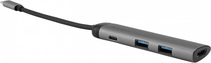 Dock për laptop Verbatim 49140, USB 3.2 Gen 1 Type-C, Metal