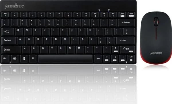 Set tastierë + maus Perixx PERIDUO-712, kompakt, i zi