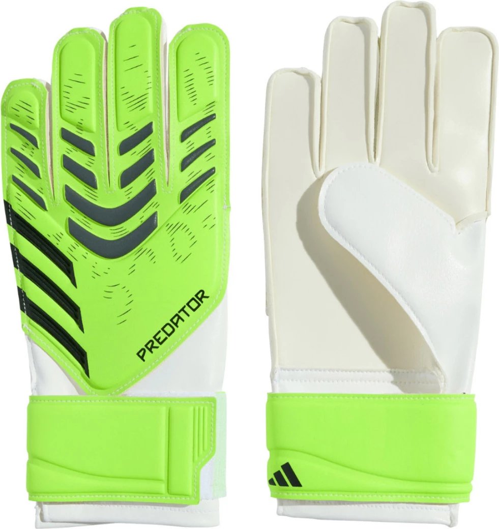 Doreza portieri për fëmijë adidas, lime