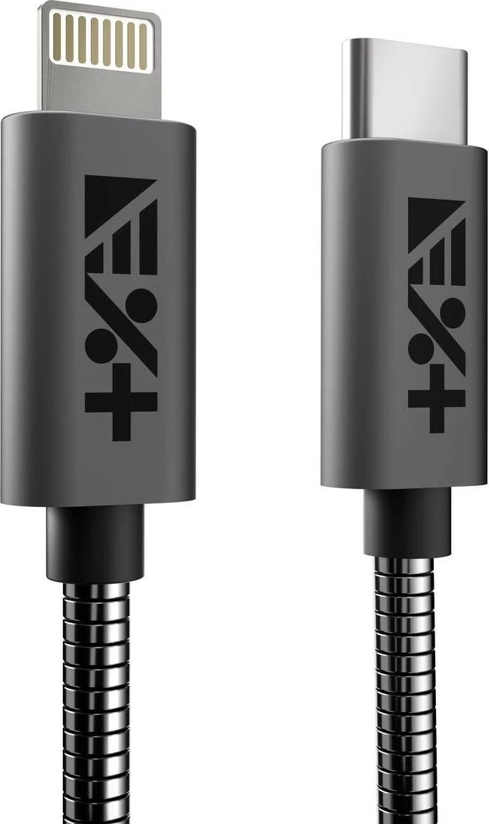 Kabëll NEXT ONE USB-C / Lightning MFi 1.2m ngjyrë hiri