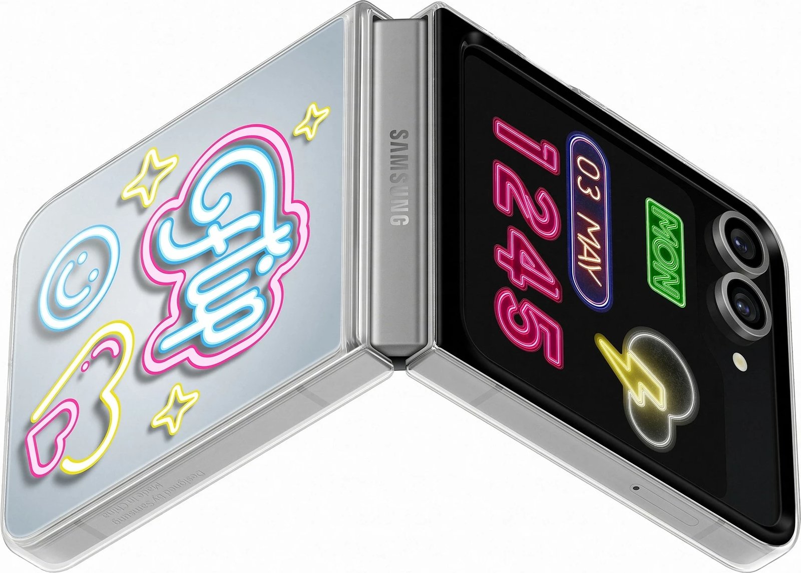 Mbështjellës Samsung Galaxy Z Flip6, 17 cm (6.7''), Transparent
