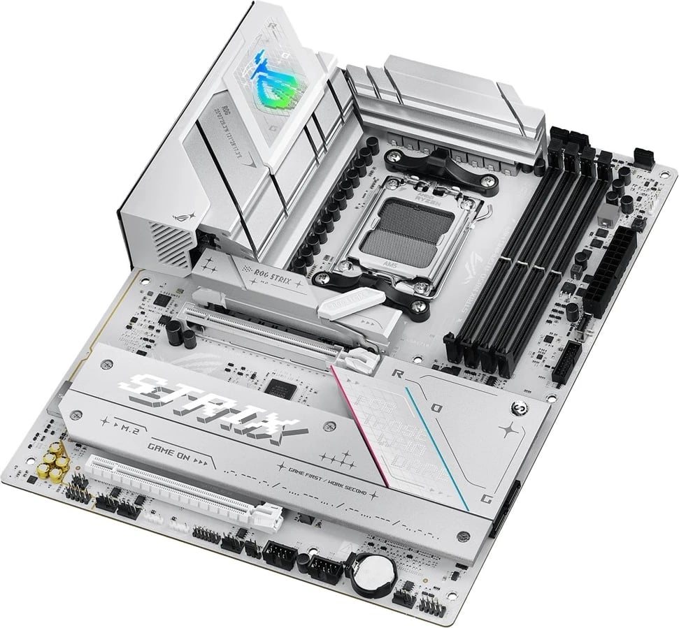 Pllakë amë ASUS ROG STRIX B850-A GAMING WIFI, Socket AM5, ATX, Bardhë