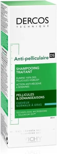 Shampon Vichy Dercos Anti Dandruff për flokë të yndyrshëm 200ml